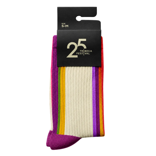 25th Anniversary Tribeca Festival Socks