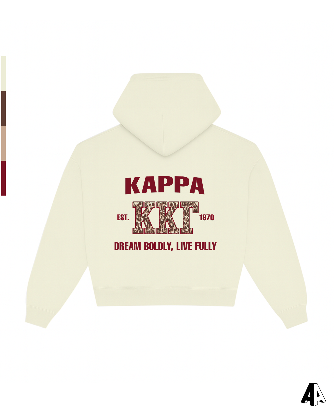 Cheetah Ivory Hoodie